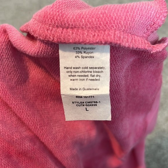 Pink Lily Let's Make Our Escape Pink Tie Dye Romper - Picture 8 of 8